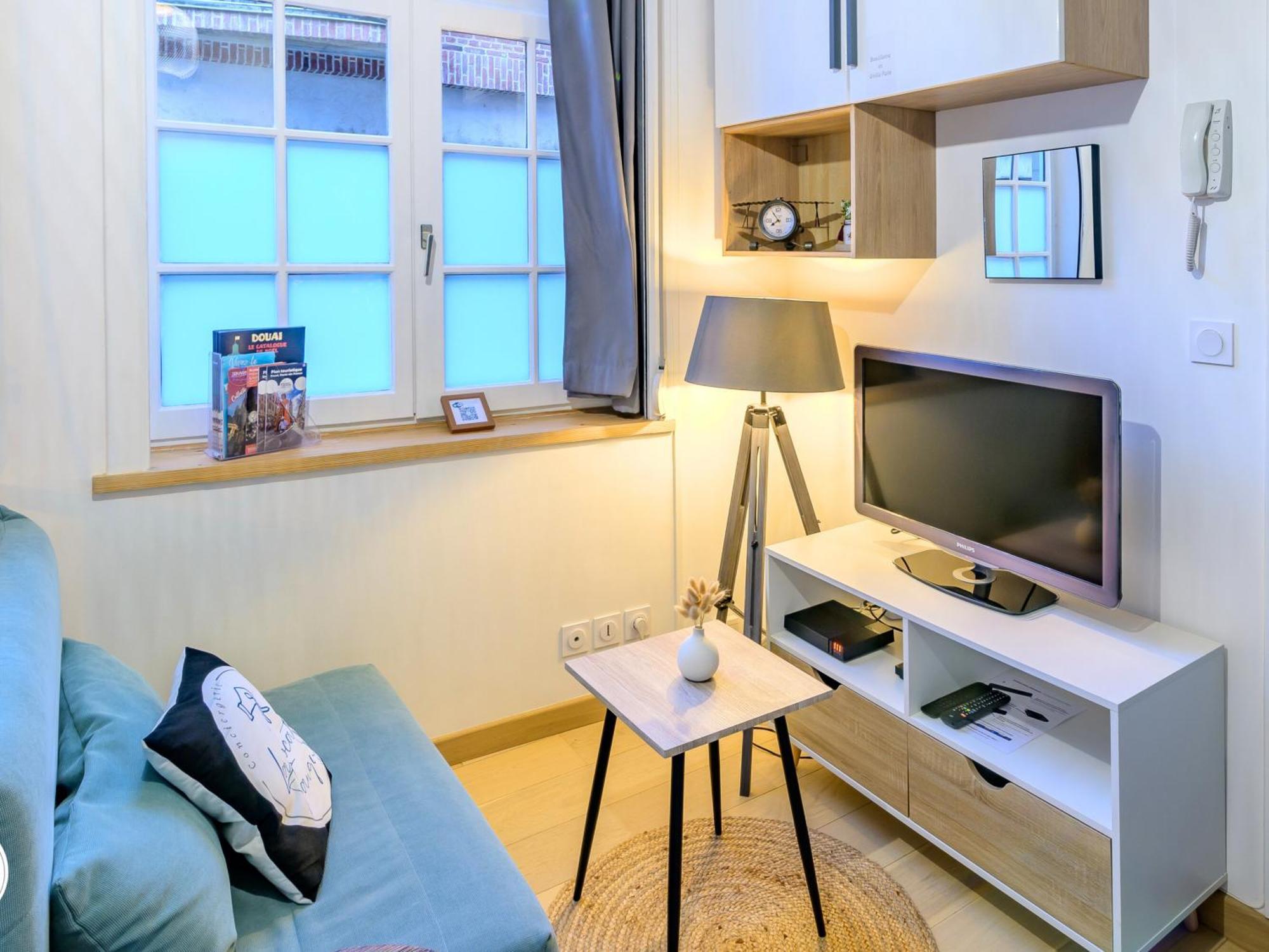 Nid Urbain - Proche Tribunal - Centre - Wifi - Tv 杜埃 外观 照片